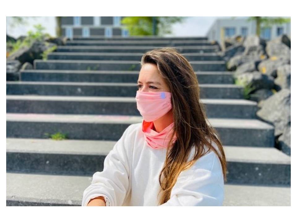 Scarfie mondkapje + colsjaal 1