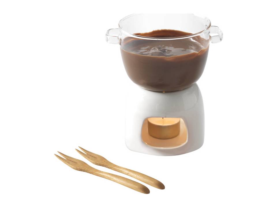 Vergadering religie abstract Seasons chocolade fondue set - Pasco Gifts