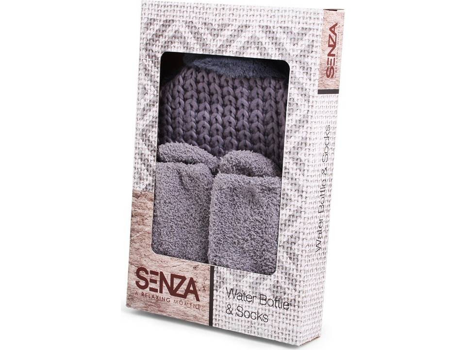 Senza Water Bottle & Socks Deluxe