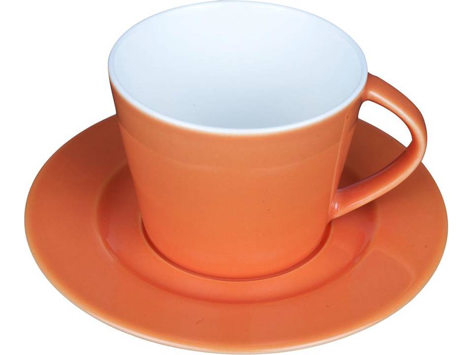 Set Italiano koffiekopje met ondertasje 20 cl 2