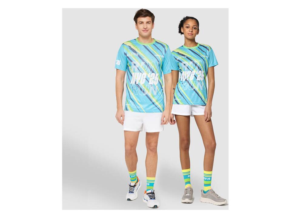 Custom-Made Sportief T shirt met ruitpatroon – volledig eigen design 1