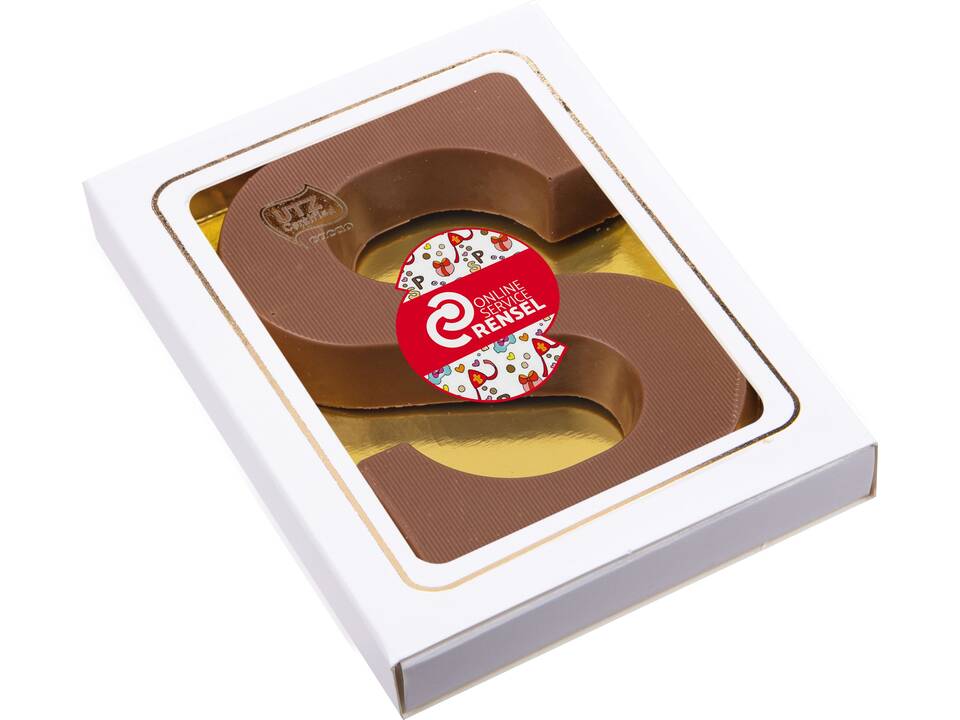 Sint Letter Chocolade 75 gram bedrukken