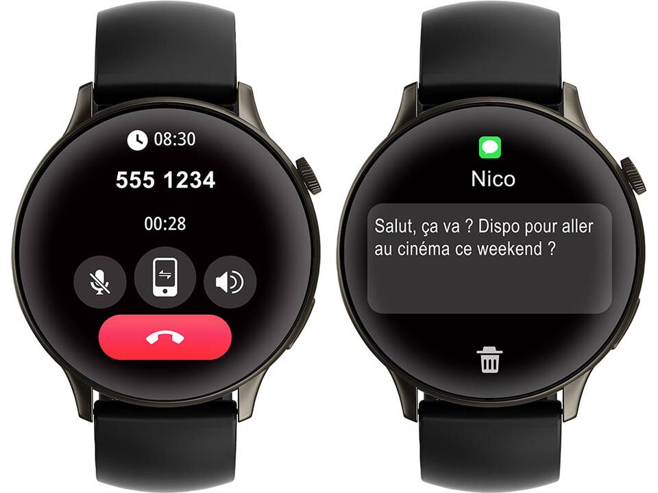 Smartwatch met verwisselbare armband 2