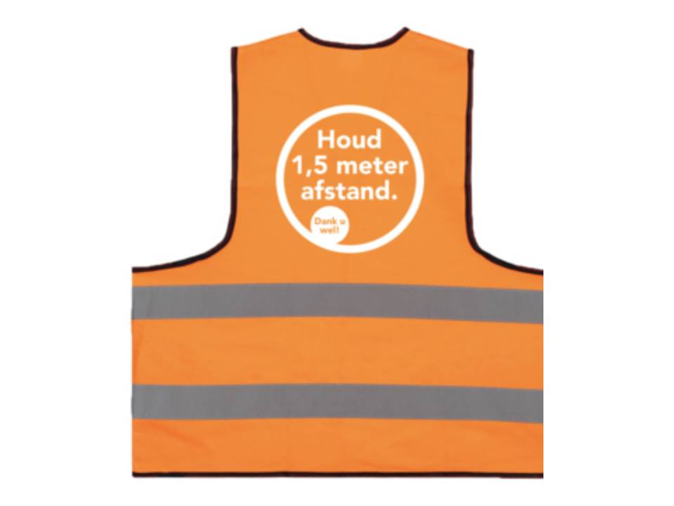 Stay Safe veiligheidsvestje oranje