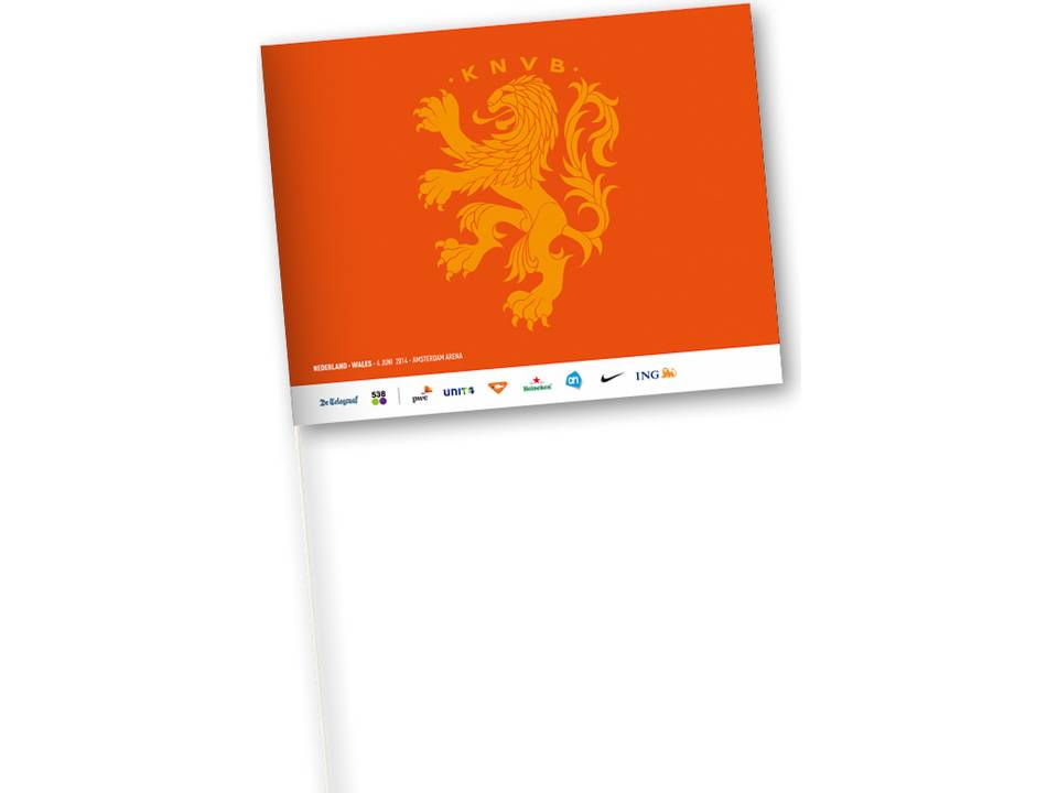 Supportersvlaggen - papier 15