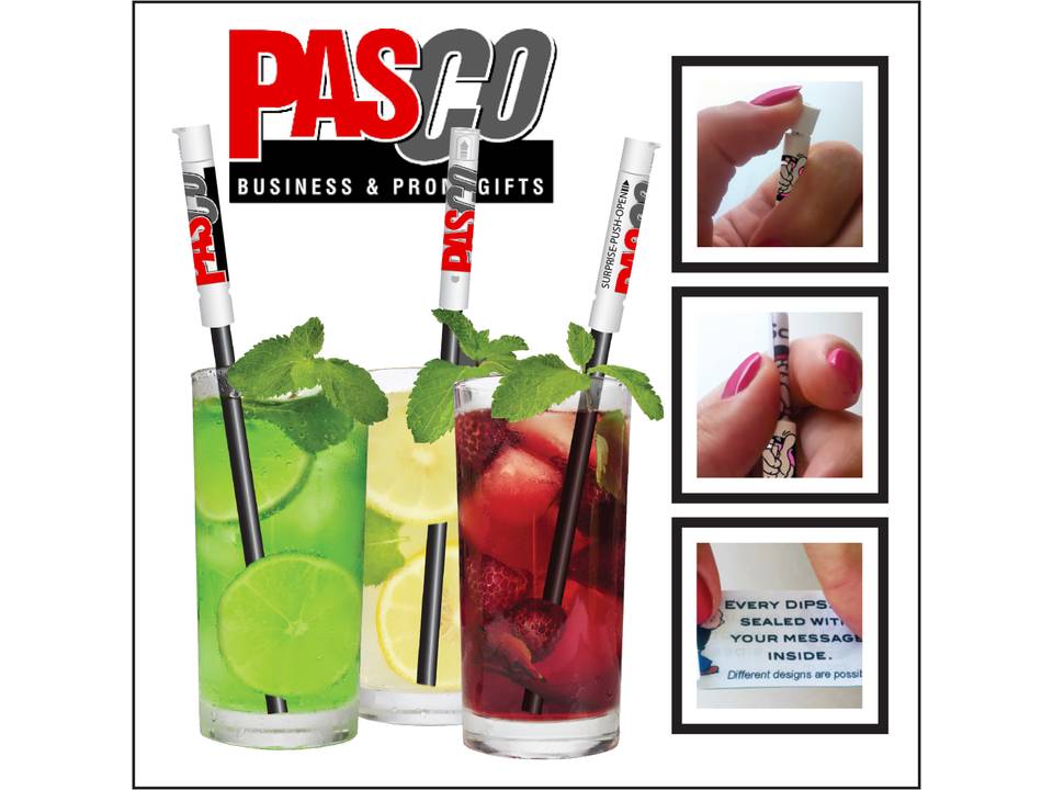 Drinkrietjes met een boodschap 2