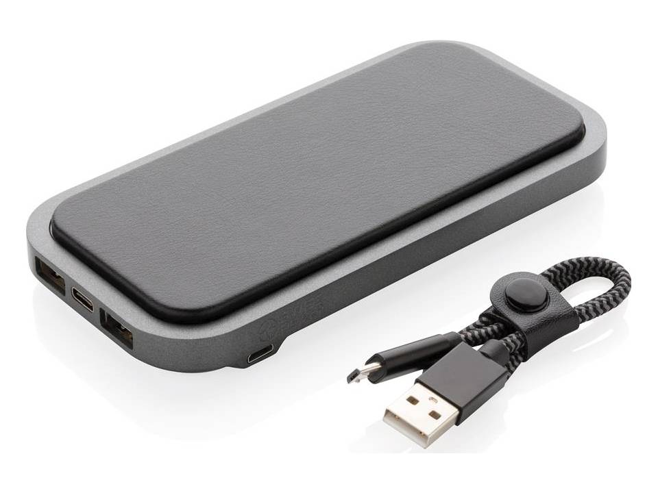 Swiss Peak luxe wireless powerbank - 10.000 mAh