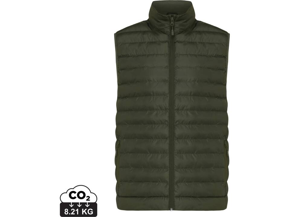 Iqoniq Meru heren gerecycled polyester bodywarmer 10