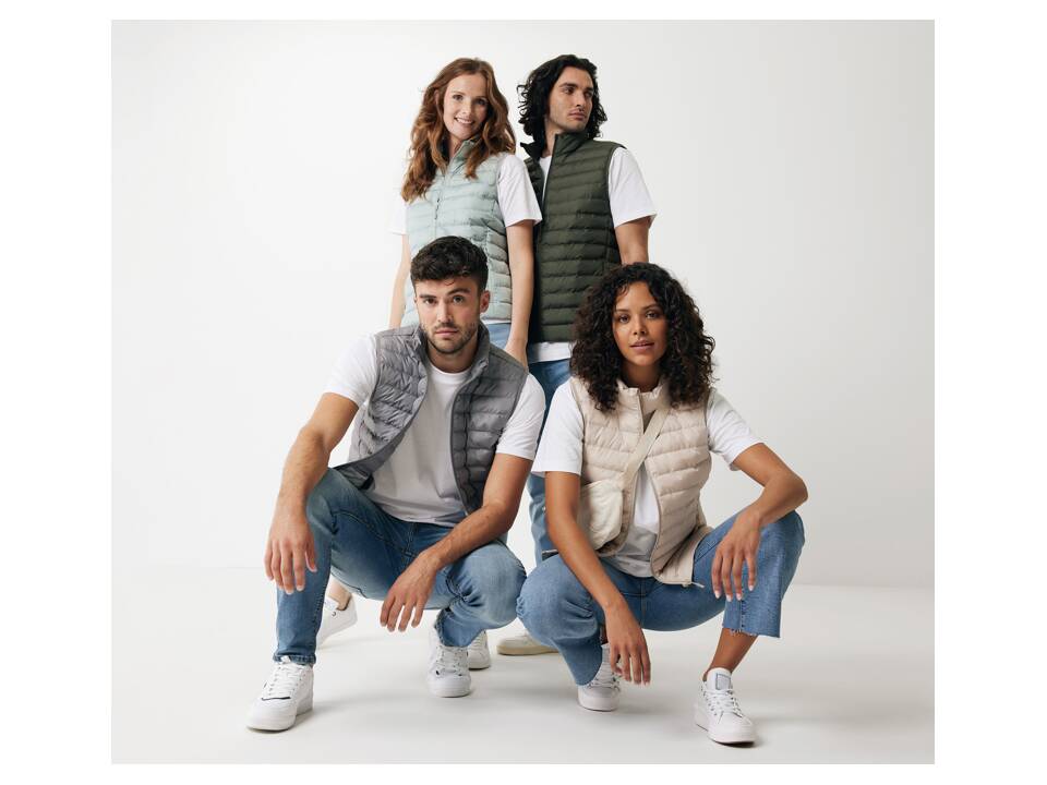 Iqoniq Meru heren gerecycled polyester bodywarmer 4