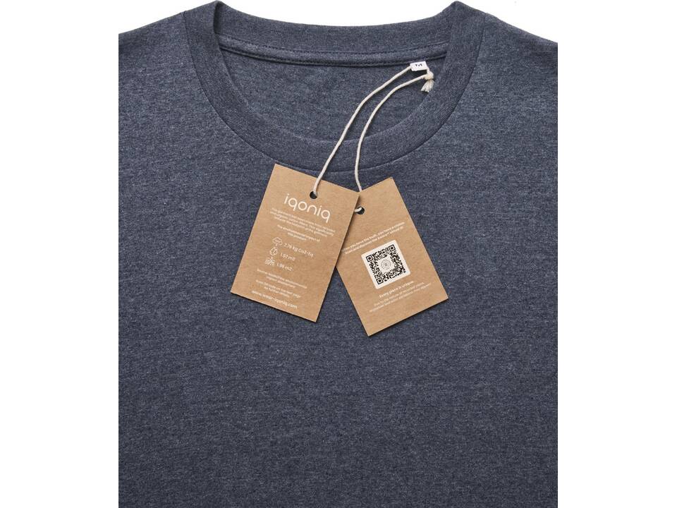 Iqoniq Manuel gerecycled katoen t-shirt ongeverfd 18