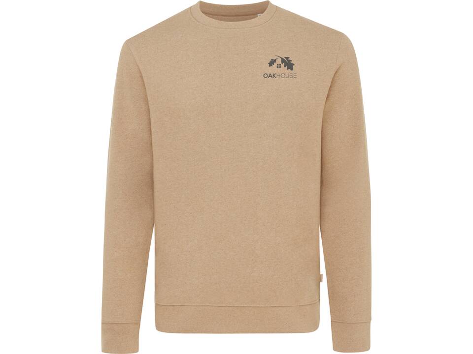 Iqoniq Denali gerecycled katoen sweater ongeverfd 44