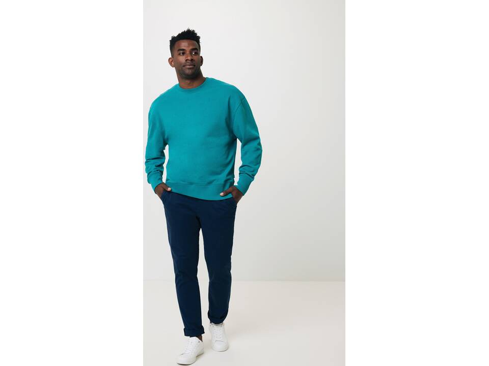 Iqoniq Kruger gerecycled katoen relaxed sweater 40