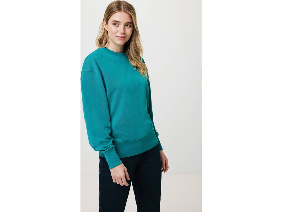 Iqoniq Kruger gerecycled katoen relaxed sweater 37