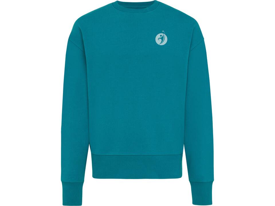 Iqoniq Kruger gerecycled katoen relaxed sweater 19
