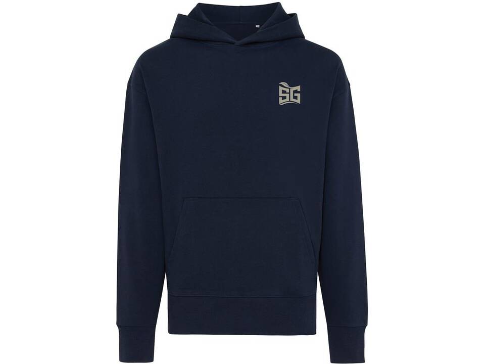 Iqoniq Yoho gerecycled katoen relaxed hoodie 62