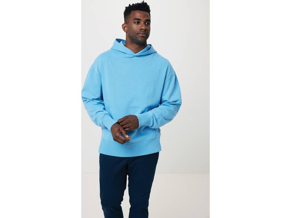 Iqoniq Yoho gerecycled katoen relaxed hoodie 35