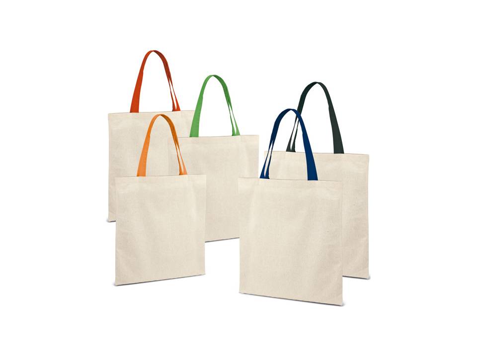 Tas met gekleurde hengsels