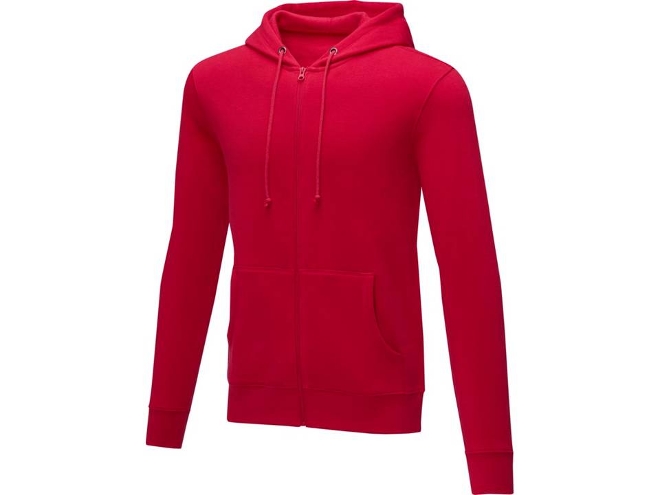 Theron heren hoodie met ritssluiting