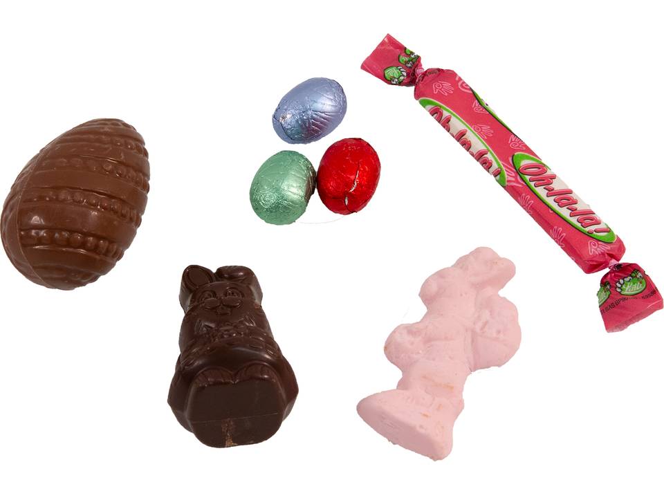 Puntzakje met Paaschocolade klein 1
