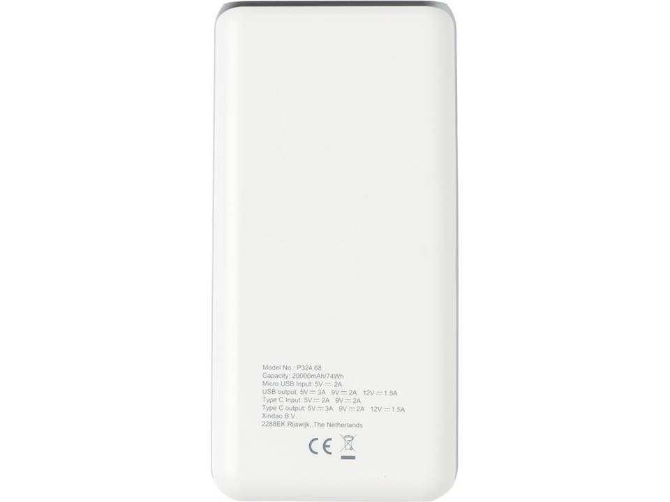 Ultra snelle powerbank - 20.000 mAh 3