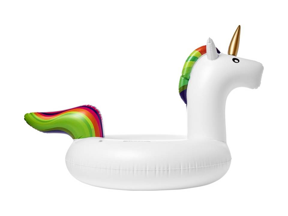 Unicorn opblaasbare zwemband 3