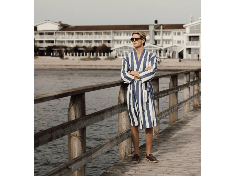 VINGA Ornos GRS katoenen hamam badjas L/XL 7