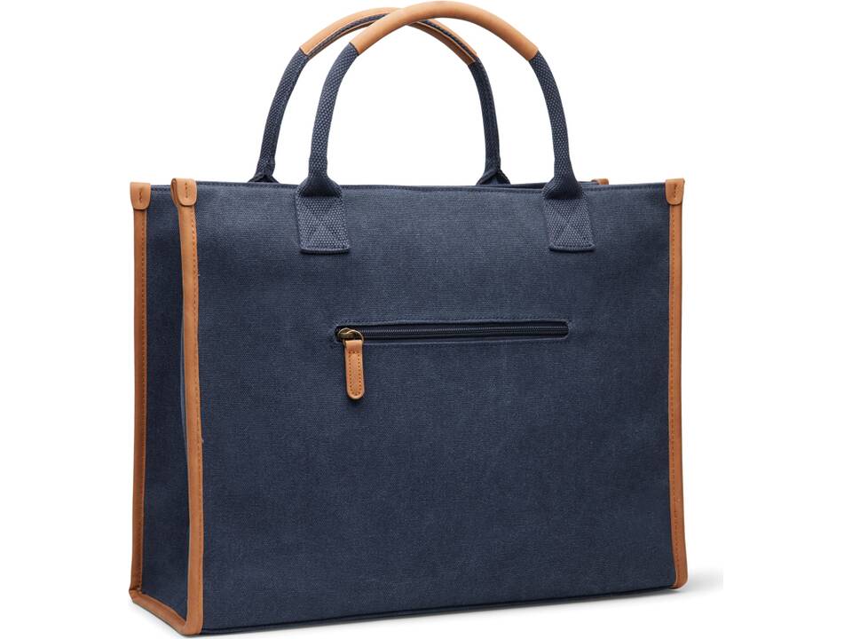 VINGA Bosler RCS recycled canvas office draagtas 8