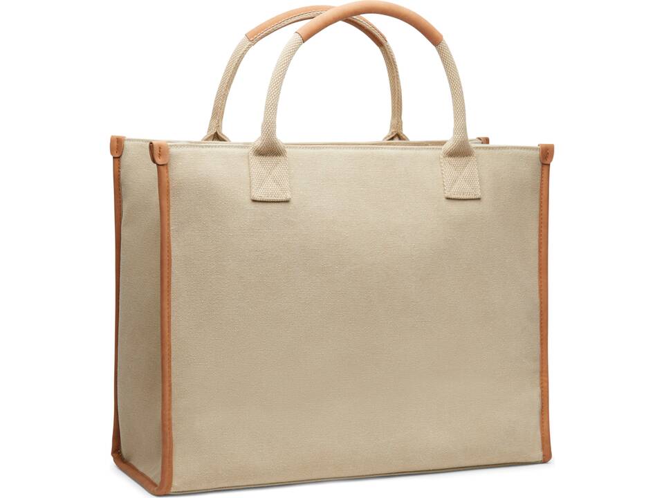 VINGA Bosler RCS recycled canvas office draagtas 23