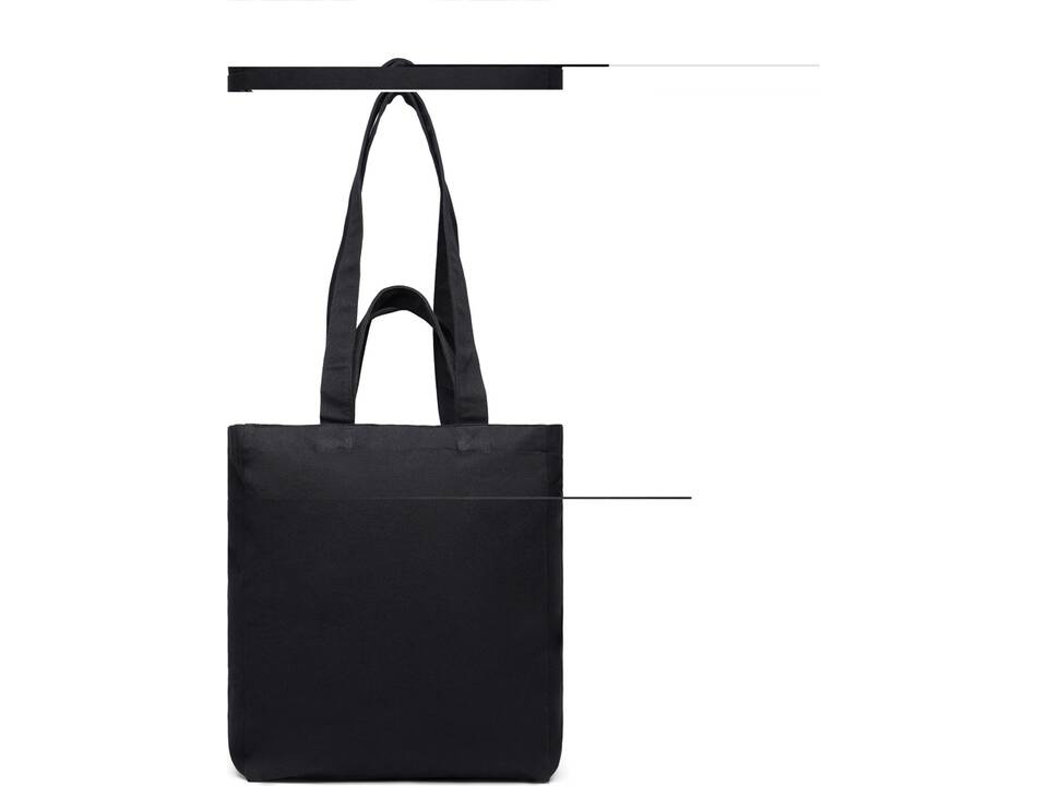 VINGA Hilo AWARE™ gerecycled canvas tas met ritssluiting 6