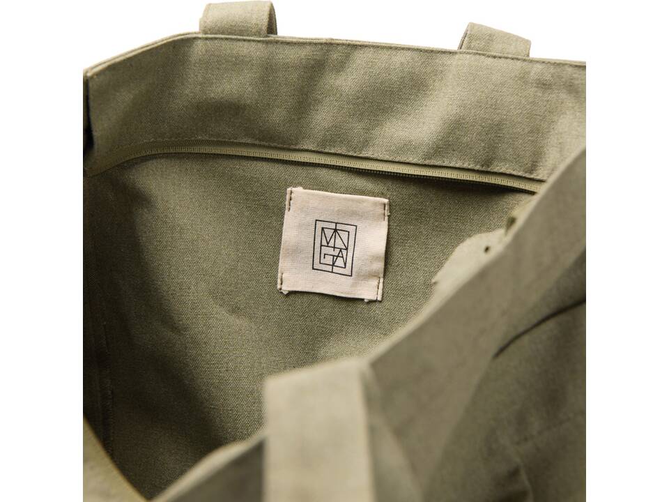 VINGA Hilo AWARE™ gerecycled canvas tas met ritssluiting 12
