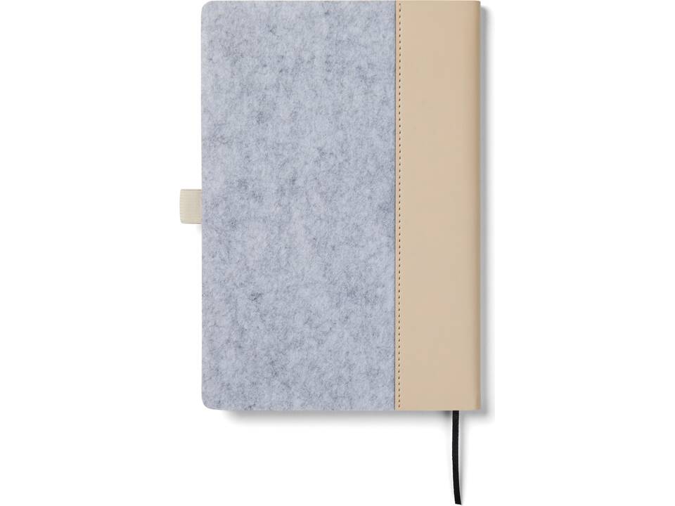 VINGA Albon GRS gerecycled vilt notitieboek 10