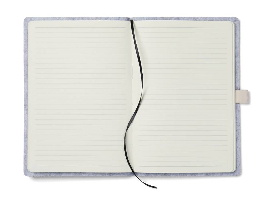 VINGA Albon GRS gerecycled vilt notitieboek 11
