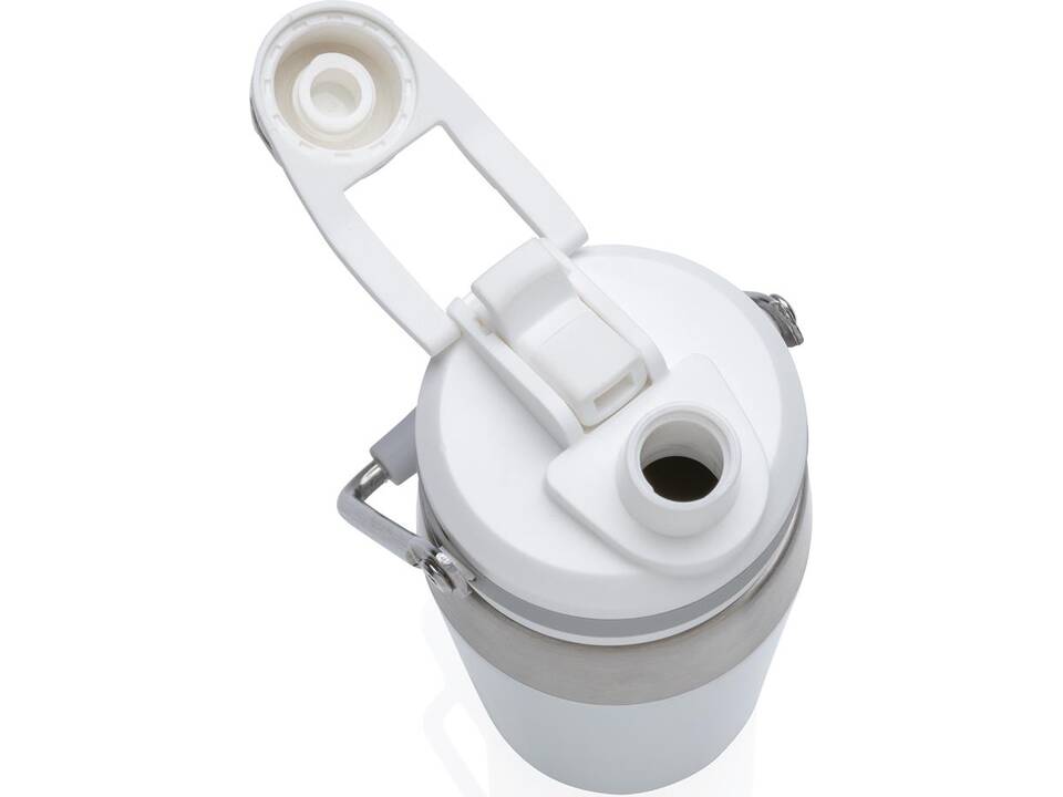 Vacuüm roestvrijstalen fles met duo-functie deksel 500ml 20