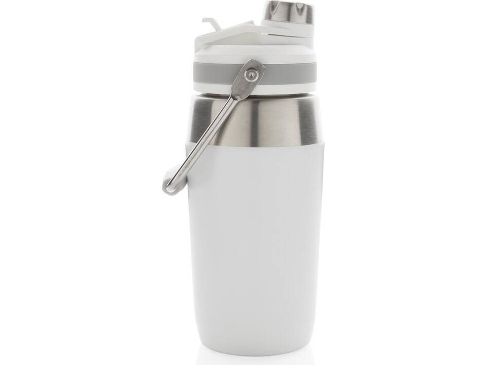 Vacuüm roestvrijstalen fles met duo-functie deksel 500ml 22