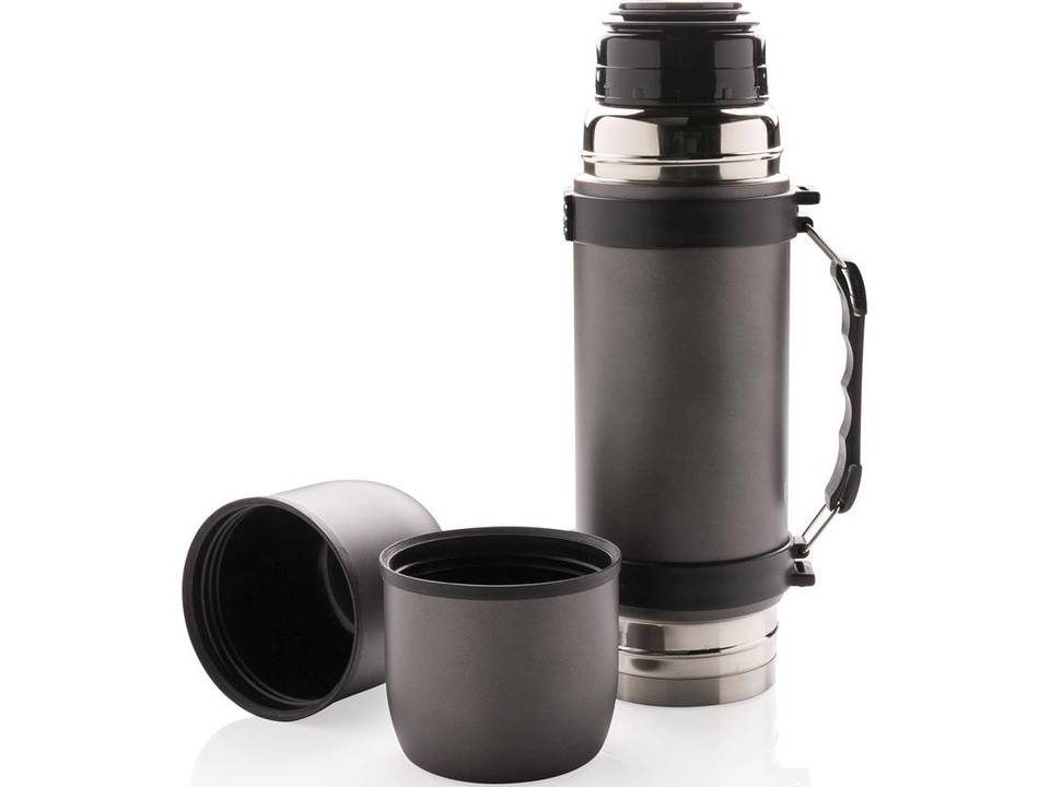 Extreem Opknappen geduldig Vacuüm thermos fles met 2 bekers - 700 ml - Pasco Gifts