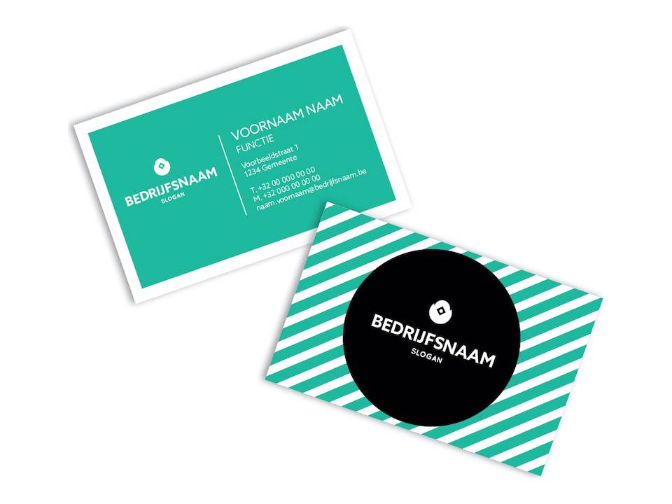 Visitekaartjes voor ondernemers R/V 2