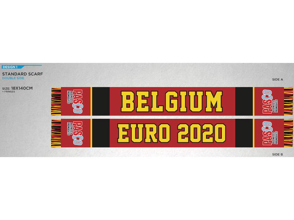 Eigen design Voetbal Sjaals Premium 15