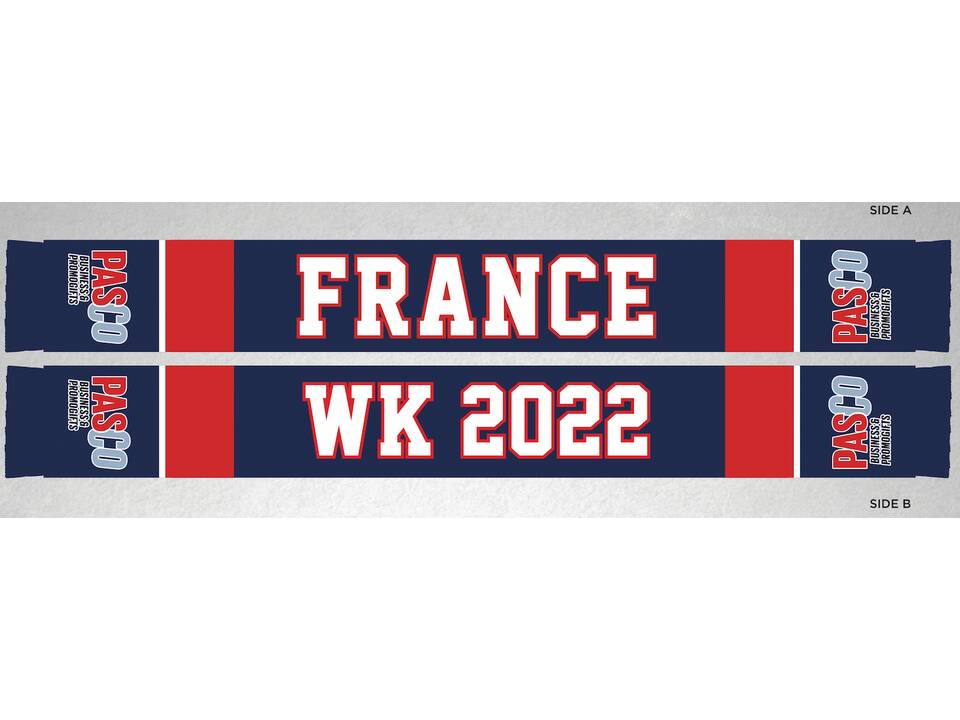 Eigen design Voetbal Sjaals Premium 24