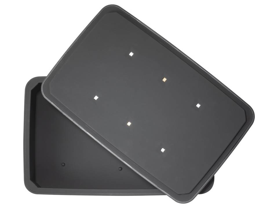 Anti-bacteriën oplaadbox met UV-C technologie met oplichtend logo 3