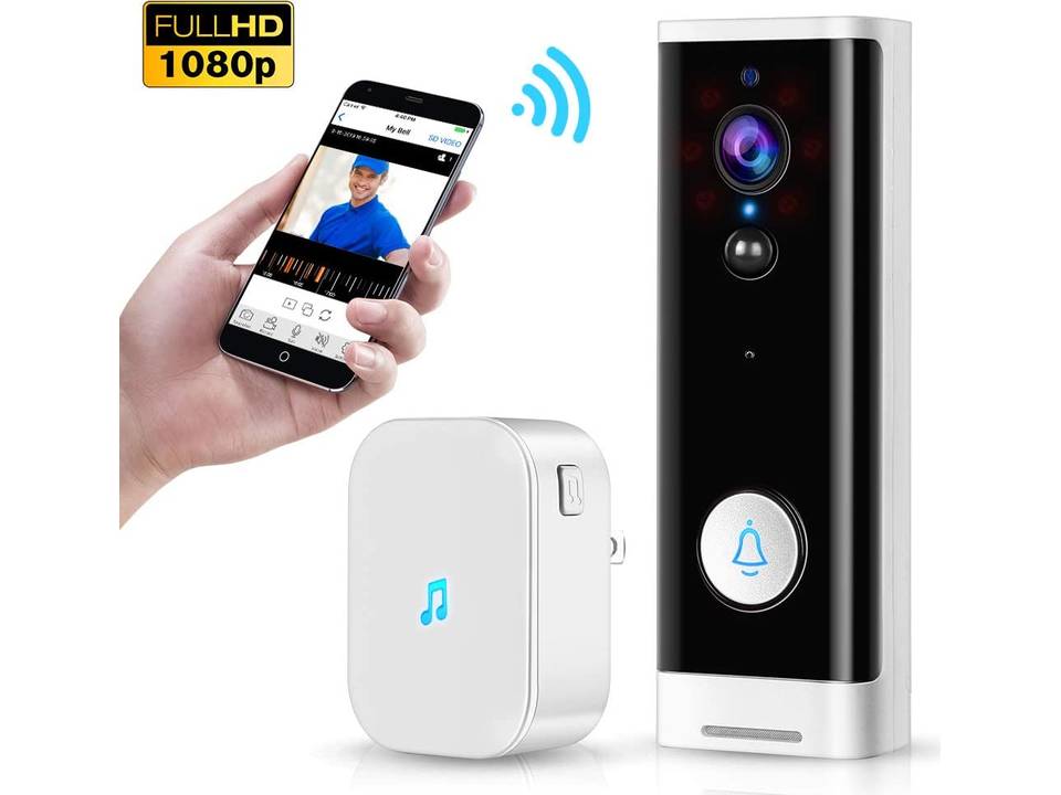 logo Geweldige eik nul Wifi Smart deurbel met camera - Pasco Gifts