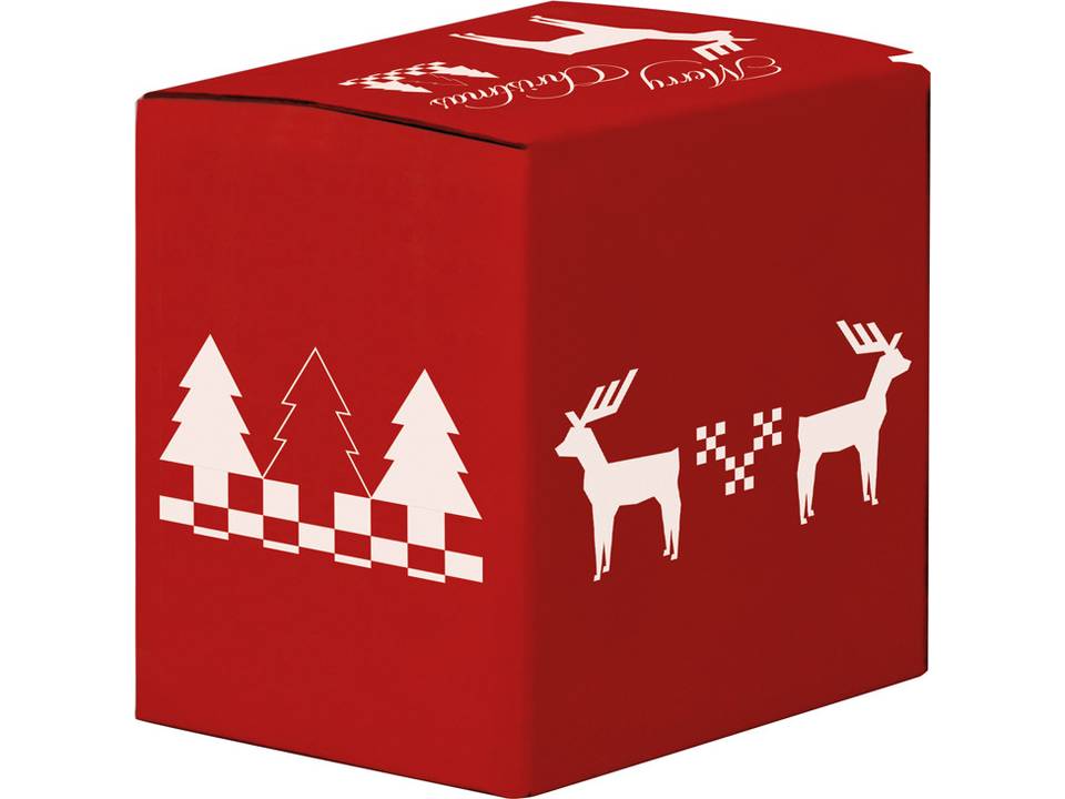 Kerstbeker met lepel 1