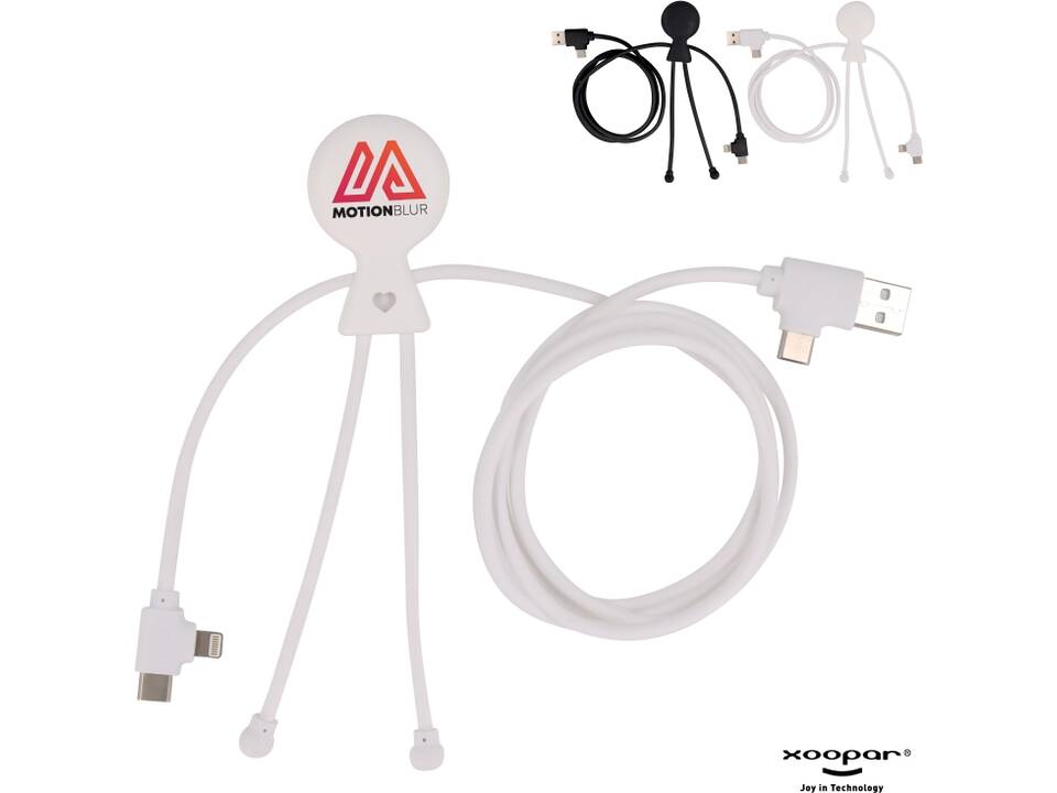 Xoopar Mr. Bio Long Power Delivery Cable with data transfer 1