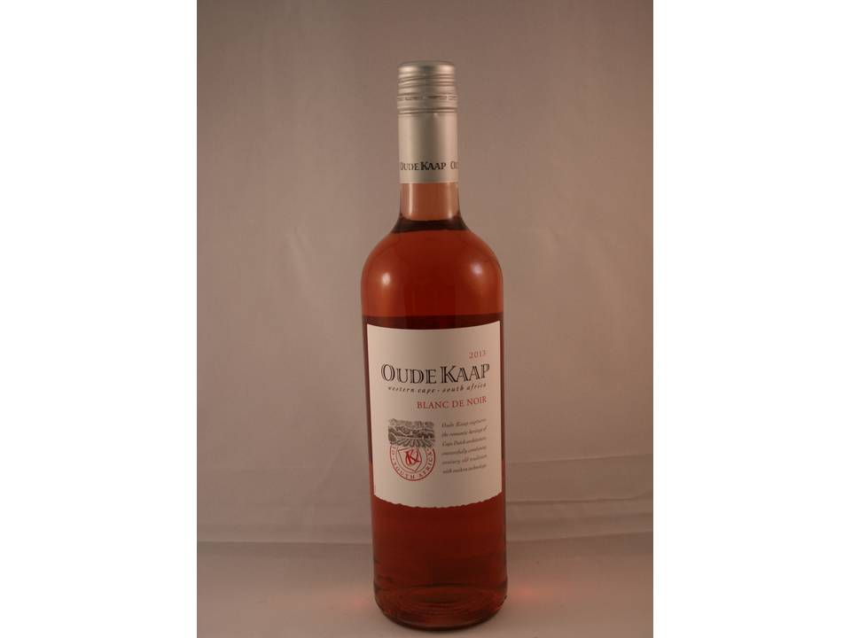 Wijnkoelmanchet met fles Oude Kaap wijn 2