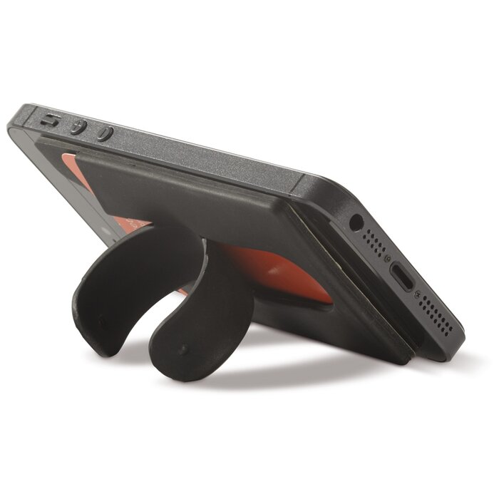 Kaarthouder smartphone stand bedrukken
