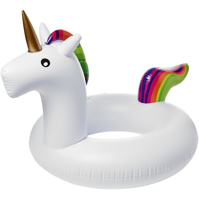 Unicorn opblaasbare zwemband