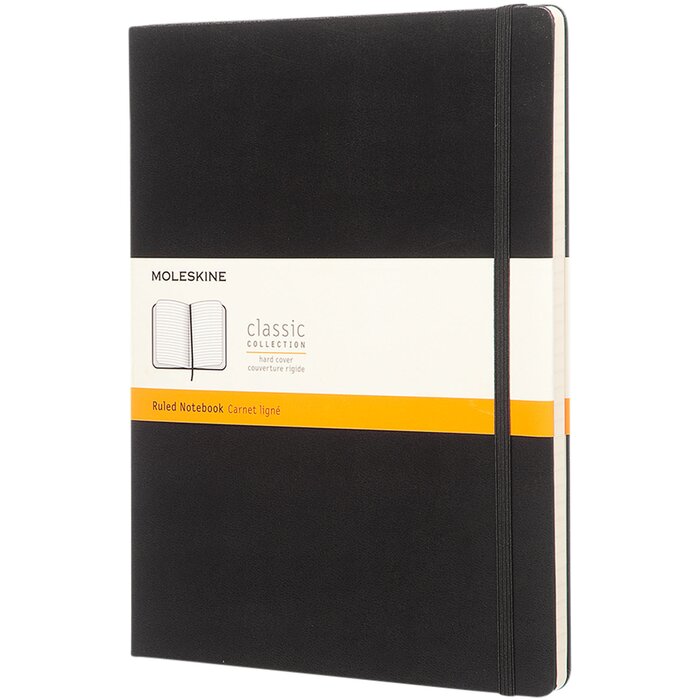 Classic XL hard cover notitieboek - gelinieerd