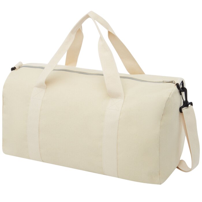 Pheebs duffel bag van gerecycled katoen en polyester