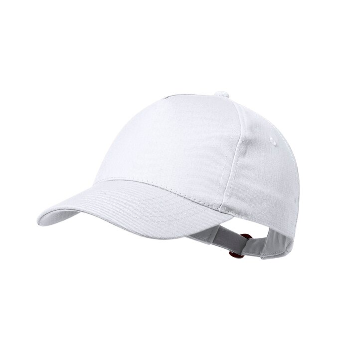 5 Panel cap uit gerecycled katoen