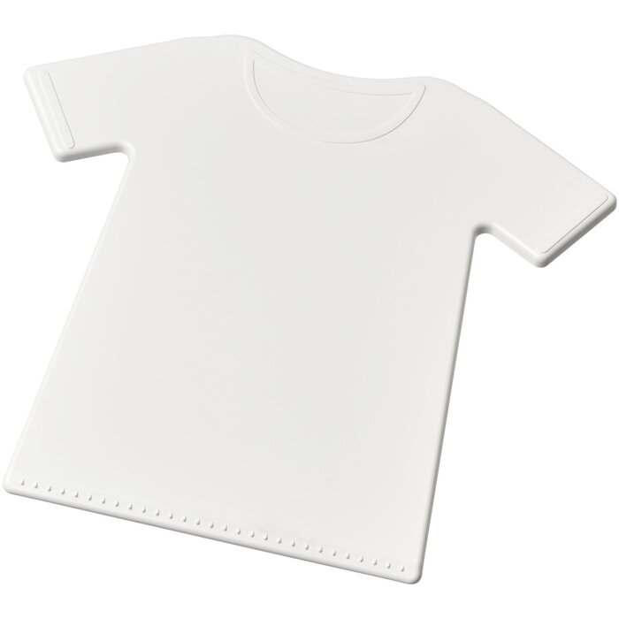 Sporty ijskrabber in vorm van T-shirt