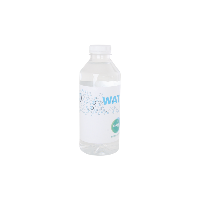 Waterfles 330 ml met platte dop